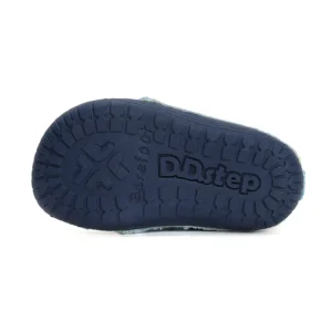 Półbuty dziewczęce D.D.step C070-41709A Barefoot Niebieskie