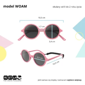 Okulary przeciwsłoneczne KIETLA WOAM Fioletowy