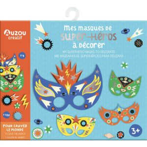Auzou Maski do zdobienia Superbohaterowie