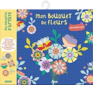 Auzou Zestaw DIY do tworzenia papierowych kwiatów