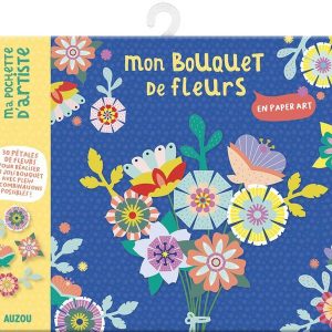 Auzou Zestaw DIY do tworzenia papierowych kwiatów