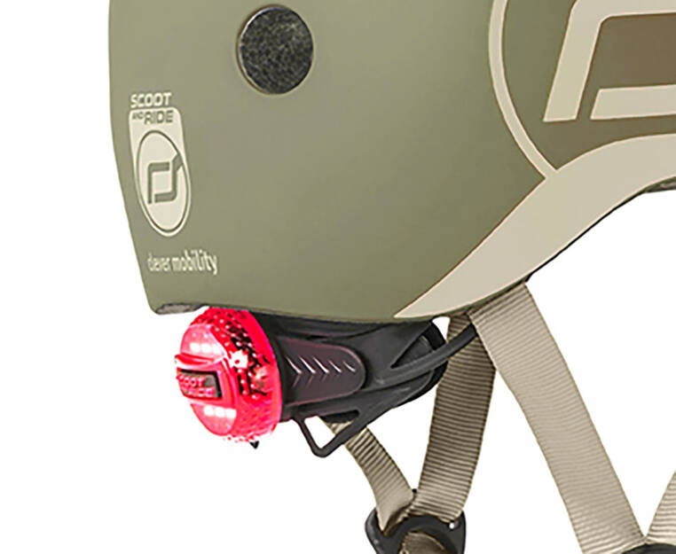 Scoot and Ride Kask XXS-S Olive - obrazek 4