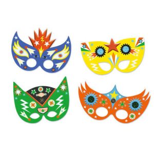 Auzou Maski do zdobienia Superbohaterowie