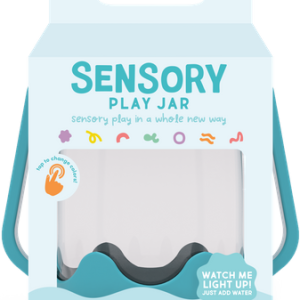 Glo Pals, Słoik sensoryczny do napełnienia wodą, kolor niebieski