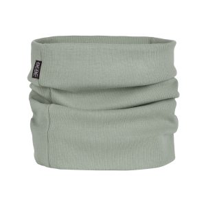 Czapka z kominem I’M NOT BEBE z ociepleniem Pistacja