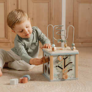 Little Dutch Kostka edukacyjna Forest Friends 18m+