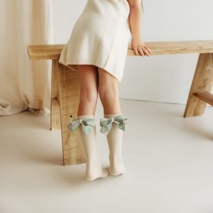 Podkolanówki Mama’s Feet Mon Cheri Beżowe