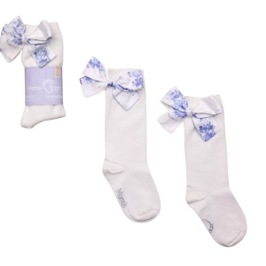 Podkolanówki Mama’s Feet Mon Cheri Białe