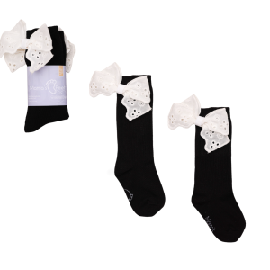 Podkolanówki Mama’s Feet Mon Cheri Czarne