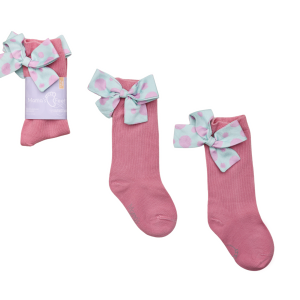 Podkolanówki Mama’s Feet Mon Cheri Różowe