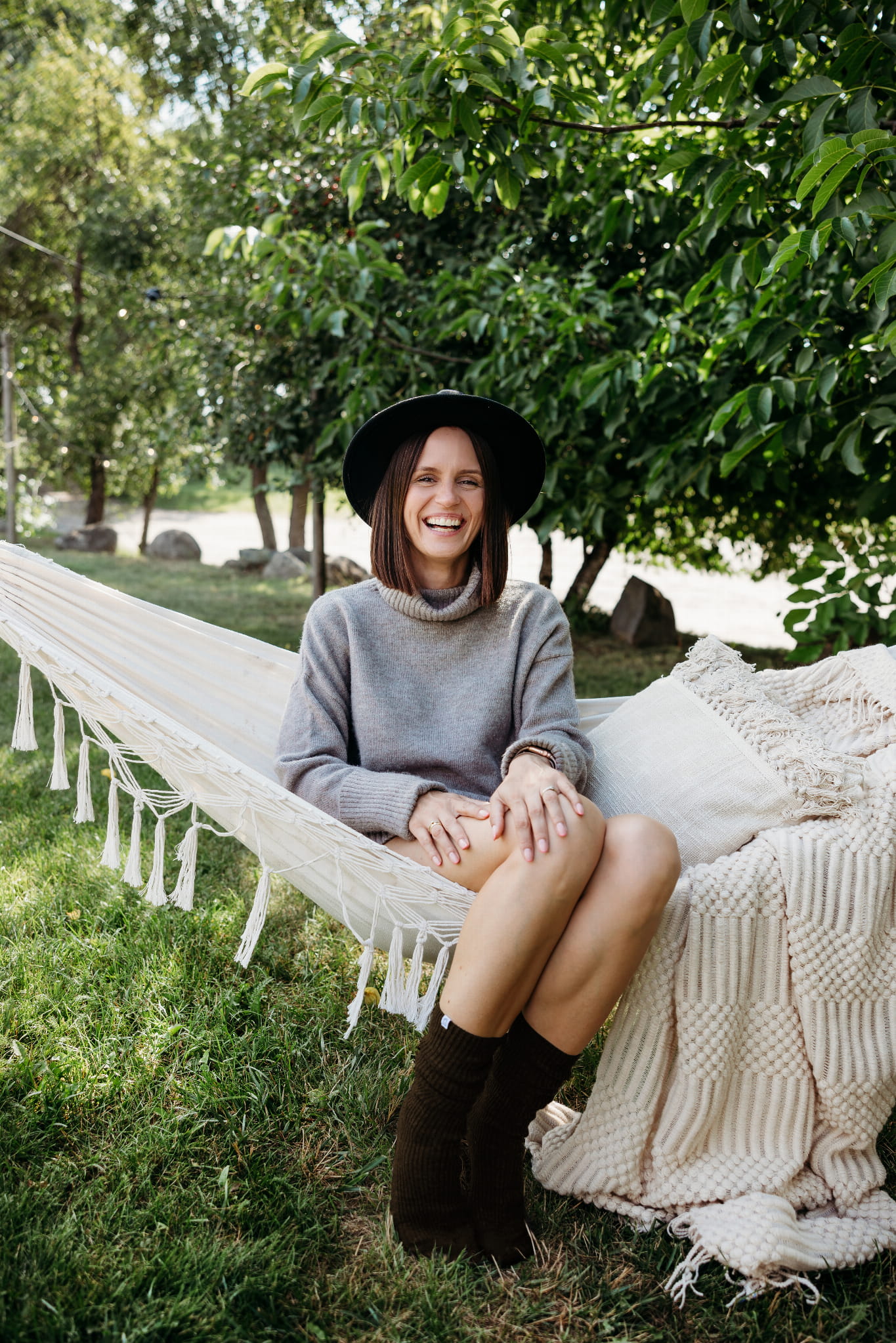 Podkolanówki Mama's Feet Wytchnienie Espresso - obrazek 2