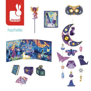 Janod Multizestaw kreatywny 9 dekoracji Szkoła magii 7+