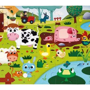 Janod Puzzle sensoryczne 20 elementów Farma
