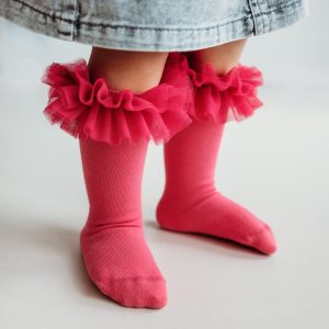 Podkolanówki Mama’s Feet Tutu Fuksja