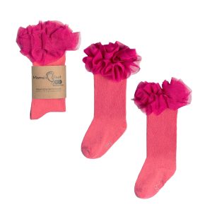 Podkolanówki Mama’s Feet Tutu Fuksja