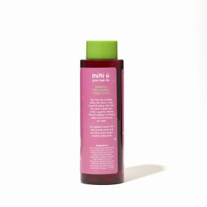 MINI U Naturalny bąbelkowy płyn do kąpieli truskawka 0+