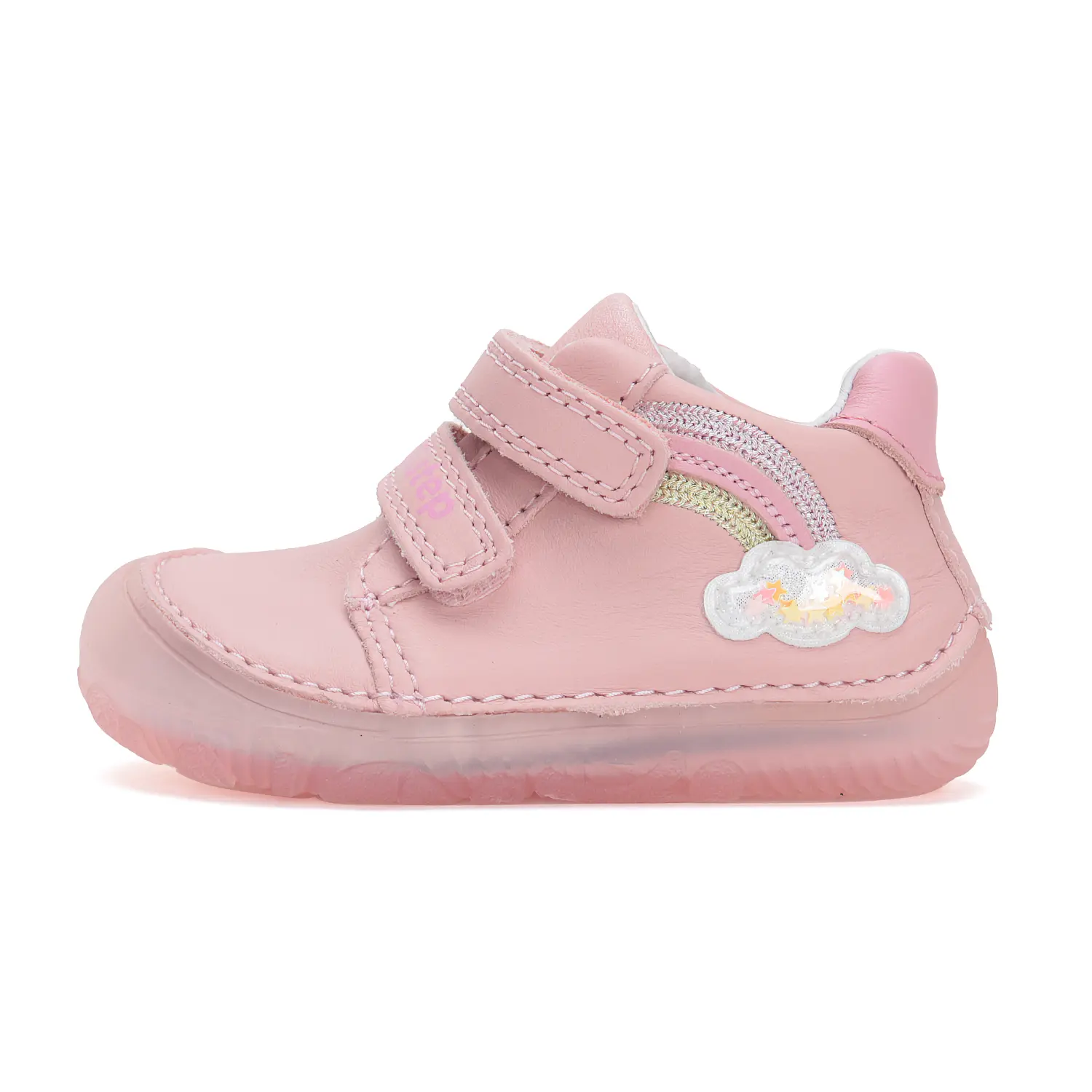 Buty dziecięce D.D.Step Barefoot S073-51424A Różowy - obrazek 2