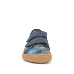 Trampki-Kapcie Froddo Barefoot Canvas G1700379-19 Dinozaury
