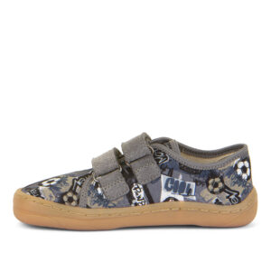 Trampki-Kapcie Froddo Barefoot Canvas G1700379-27 Szary