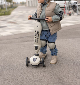 SCOOTANDRIDE Zestaw ochraniaczy dla dzieci S Ash