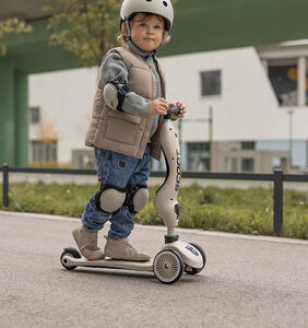 SCOOTANDRIDE Zestaw ochraniaczy dla dzieci S Ash