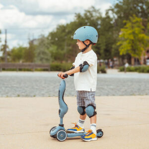 SCOOTANDRIDE Zestaw ochraniaczy dla dzieci S Steel