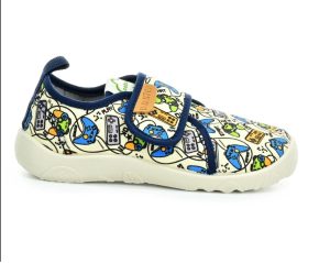 Kapcie D.D.Step barefoot C086-51492 White