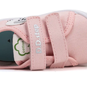 Trampki tekstylne D.D.Step C100-51497 Baby Pink