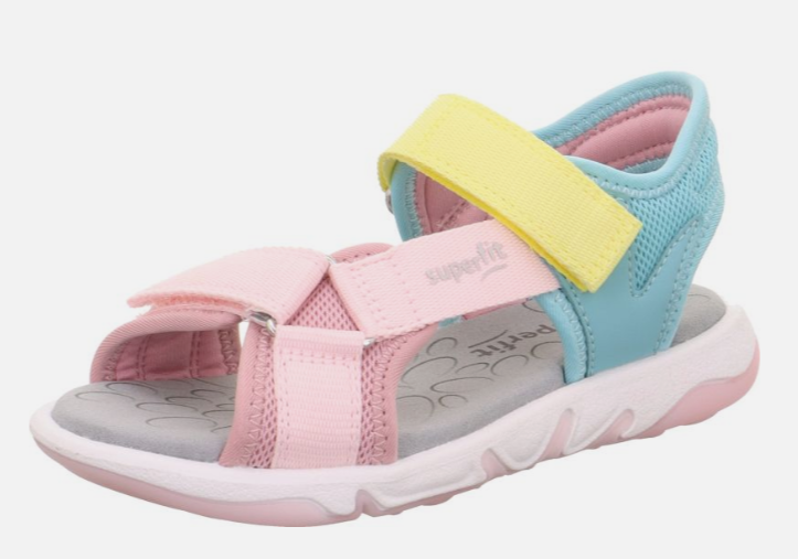 Sandały Superfit Pebbles 1-009545-9010 Mehrfarbig