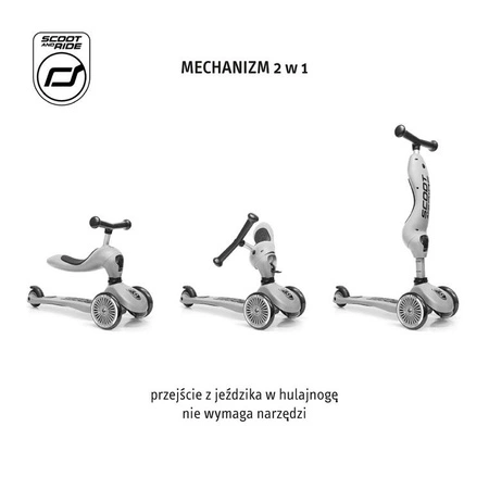 Scoot and ride HIGHWAYKICK 1 z zamykanym schowkiem - Wildcat