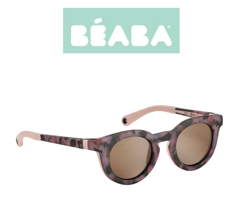 Okulary przeciwsłoneczne Beaba Happy - Pink Tortoise