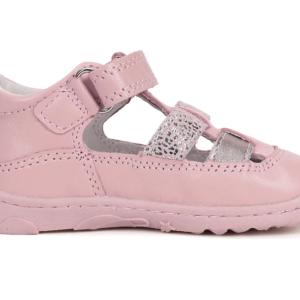 Sandały skórzane D.D.Step barefoot H077-51332C Baby Pink