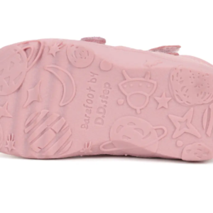 Sandały skórzane D.D.Step barefoot H077-51332C Baby Pink