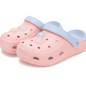 Klapki z ozdobami D.D.step J091-51713C Baby Pink