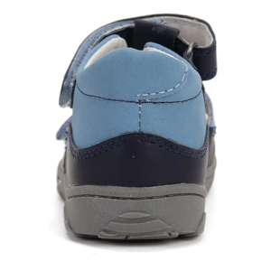Sandały skórzane D.D.Step barefoot H077-51332A Sky Blue