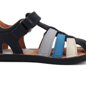 Sandały skórzane D.D.Step barefoot G076-51736AM Royal Blue