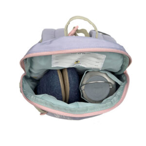 Lassig Plecak mini Tiny Outdoor Rainbow pastel lilac