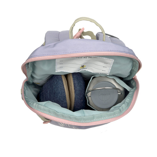 Lassig Plecak mini Tiny Outdoor Rainbow pastel lilac
