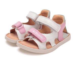 Sandały skórzane D.D.Step barefoot G076-51334CM White