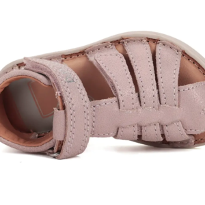 Sandały skórzane D.D.Step barefoot G076-51736BM Baby Pink