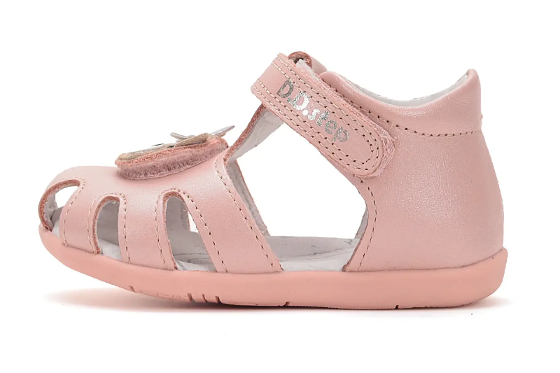 Sandały skórzane D.D.Step G075-51284D Baby Pink - obrazek 2