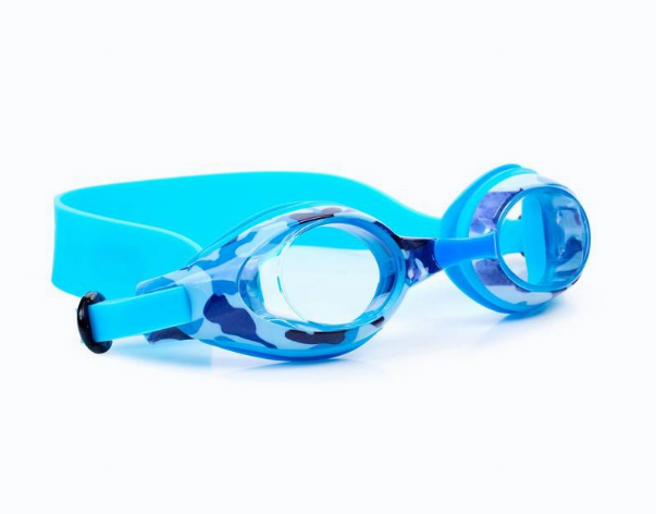 Okulary do pływania dla dzieci Aqua2ude Niebieski kamuflaż