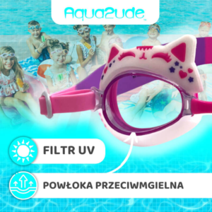 Okulary do pływania dla dzieci Aqua2ude Kotek