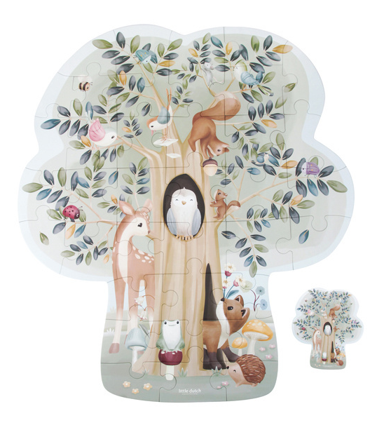 Little Dutch Puzzle XL Forest Friends