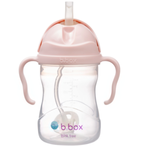 B.box Bidon ze słomką 240 ml Blush