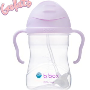 B.box Bidon ze słomką 240 ml Boysenberry