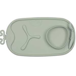 B.box roll+go: zwijana mata do karmienia, Sage