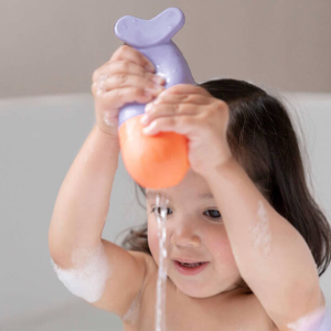 QUUT Silikonowa zabawka do kąpieli Squeezi Whale