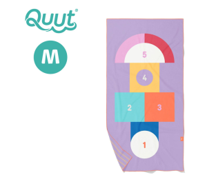 QUUT Dwustronny ręcznik plażowy PlayTowels M (140 x 70cm) Hopscotch