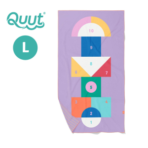 QUUT Dwustronny ręcznik plażowy PlayTowels L (180 x 100cm) Hopscotch